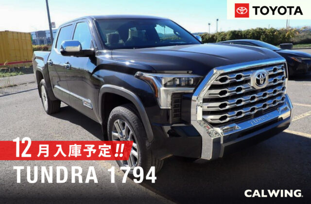 USトヨタ タンドラ - 1794エディション　電動リアゲート  14インチモニター