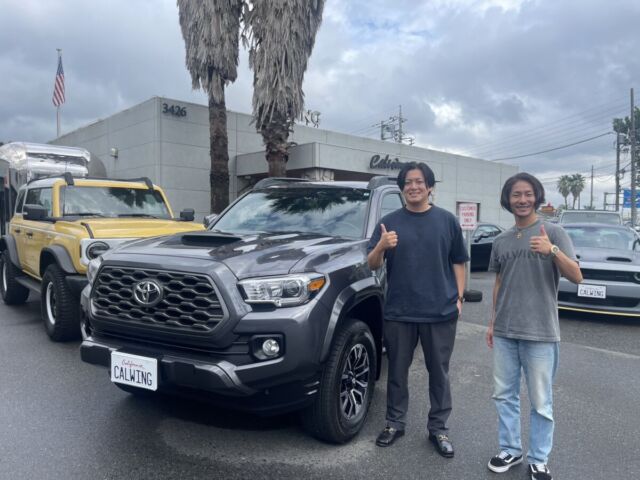 石川県のＯ社長に 新車 トヨタ タコマ TRDスポーツ をご納車させていただきました！