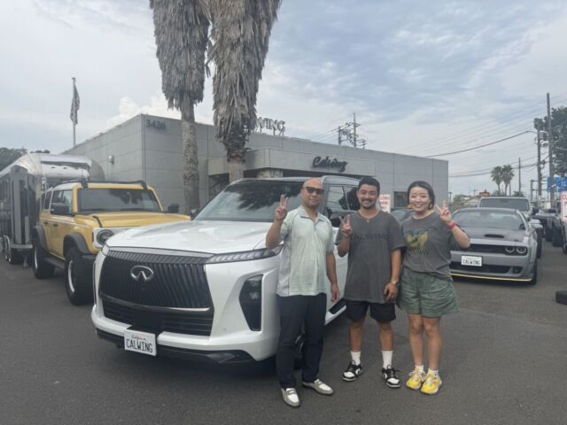 千葉県のK社長に 新車 インフィニティ QX80 オートグラフ をご納車させていただきました！