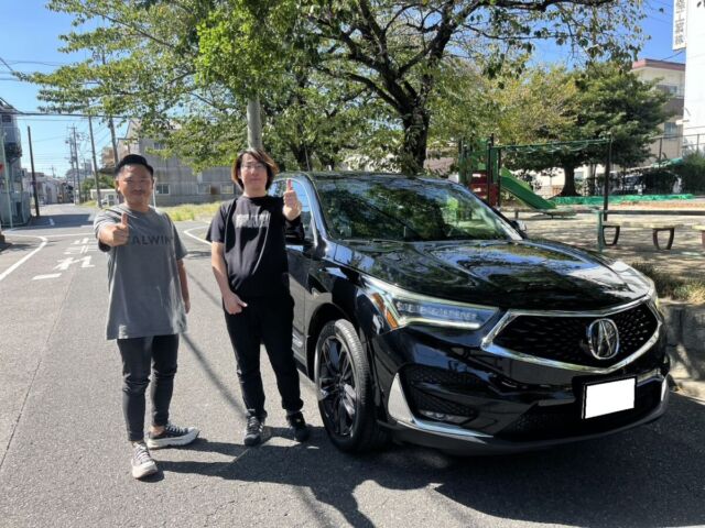 愛知県のO様に アキュラ RDX をご納車させていただきました！
