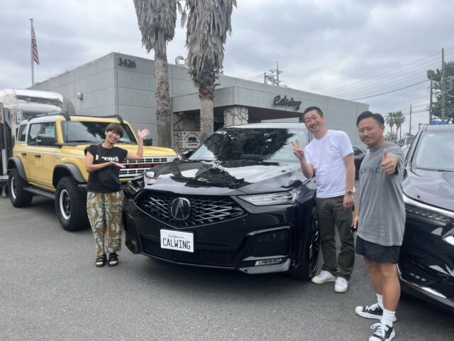 静岡県のY様に 新車 アキュラ MDX をご納車させていただきました！