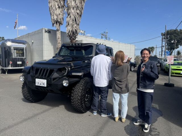 茨城県のM社長に ジープ ラングラー “LA BAD WRANGLER” をご納車させていただきました！