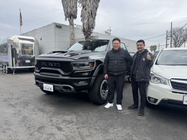 千葉県のY社長に ラム TRX をご納車させていただきました！
