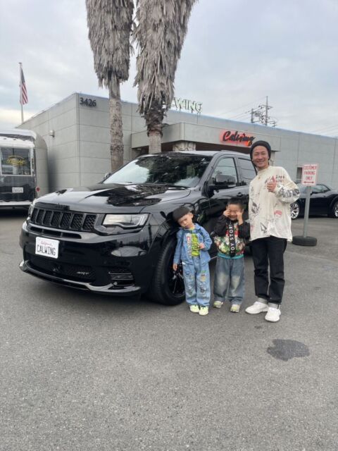 3台目のご購入有難う御座います！群馬県のT社長に、ジープ グランドチェロキー SRT8をご納車させていただきました。