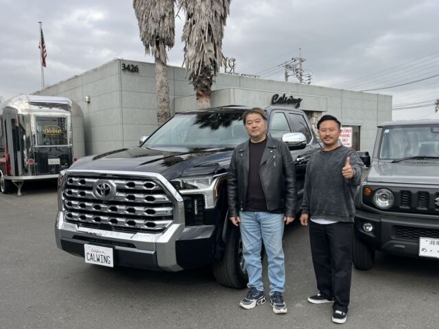 神奈川県のY社長に 新車 トヨタ タンドラ をご納車させていただきました！