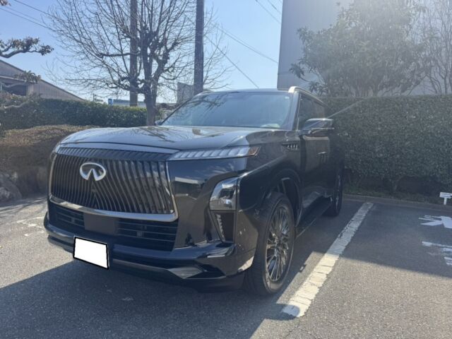 福岡県のH社長に 新車 インフィニティ QX80 オートグラフ をご納車させていただきました！