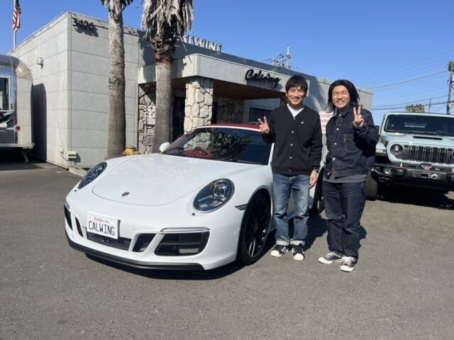 総合格闘家 所英男様に ポルシェ 911 タルガ4 GTS をご納車させていただきました！