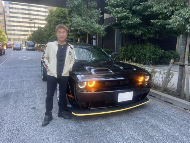 東京都のU社長に 新車 ダッジ チャレンジャー ジェイルブレイク をご納車させていただきました！
