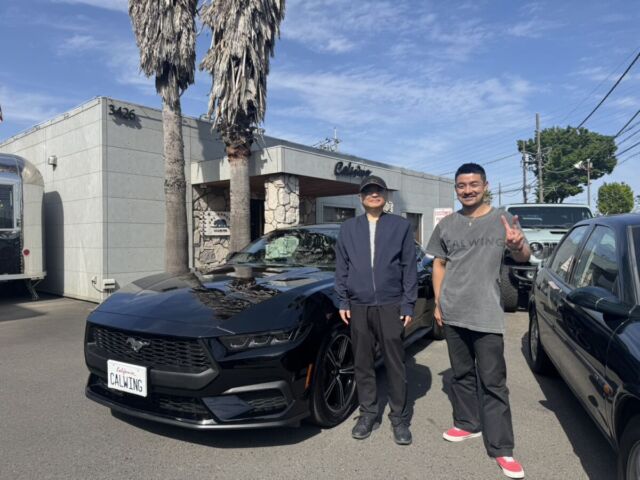 東京都のM様に フォード マスタング エコブースト をご納車させていただきました！
