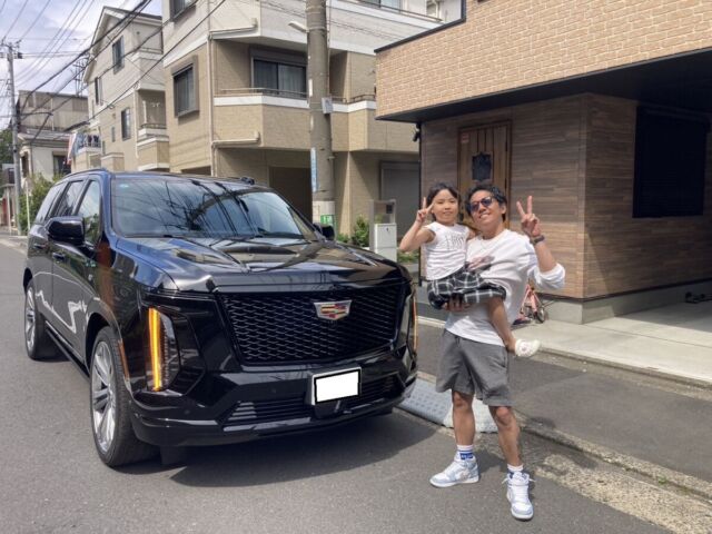 東京都のN様に 新車 キャデラック エスカレード スポーツ ディーラー車 をご納車させていただきました！