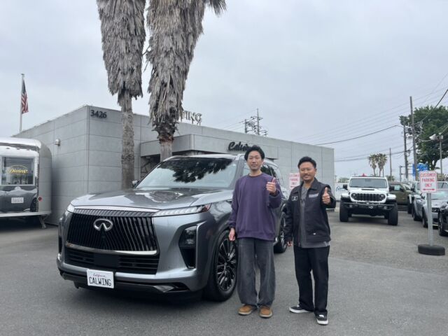 埼玉県のK社長に 新車 インフィニティ QX80 オートグラフ をご納車させていただきました！