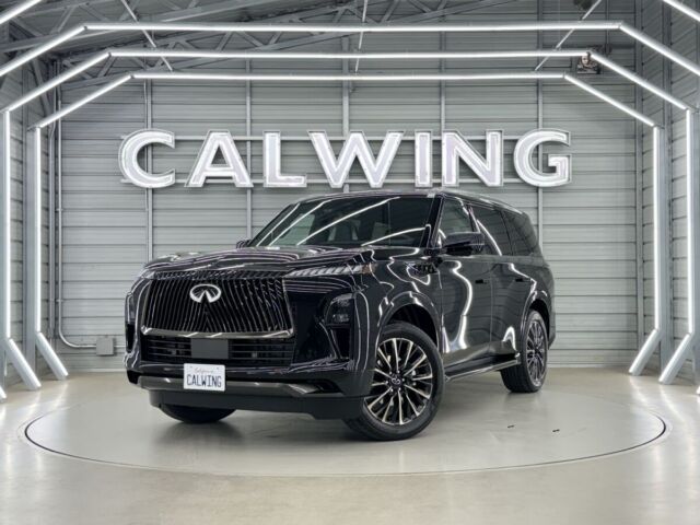 インフィニティ QX80 - オートグラフ 3.5L ツインターボエンジン 450馬力 9速AT 