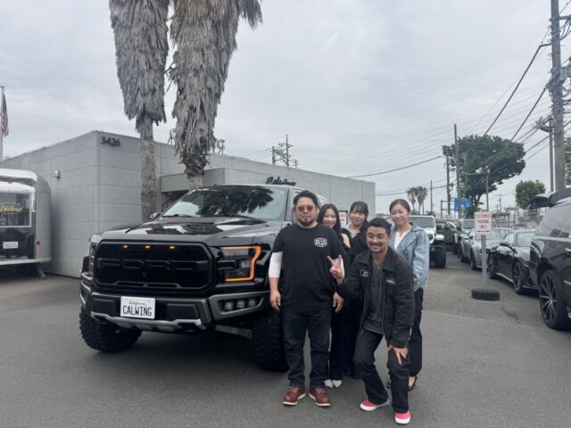 山形県のA社長に フォード F-150 ラプター をご納車させていただきました！