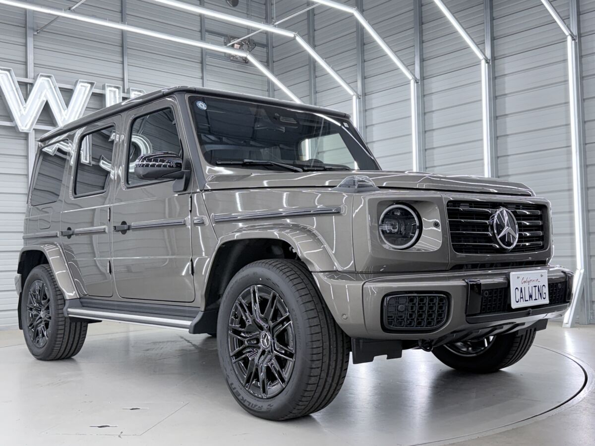 2026年モデル メルセデスベンツ G450d ナイトPKG 登録済み未使用車が入庫いたしました。
