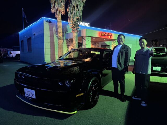栃木県のS社長に 新車 ダッジ チャレンジャー ヘルキャット レッドアイ をご納車させていただきました！