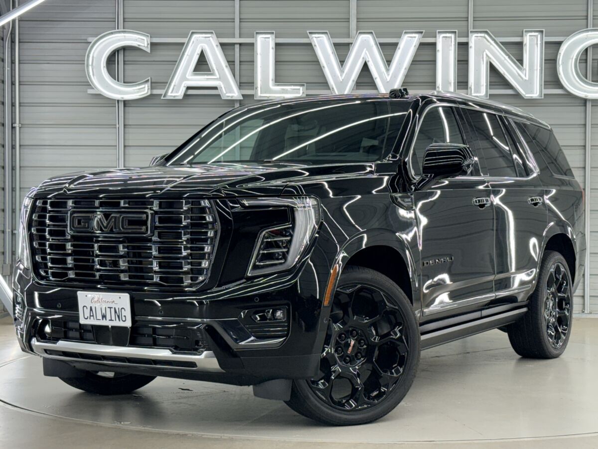 GMCの最上級モデル「GMC ユーコン デナリ アルティメイト」が入庫いたしました。