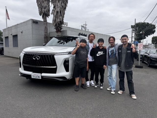 2台目のご購入有難う御座います！埼玉県のF社長に 新車 インフィニティ QX80 スポーツ をご納車させていただきました！