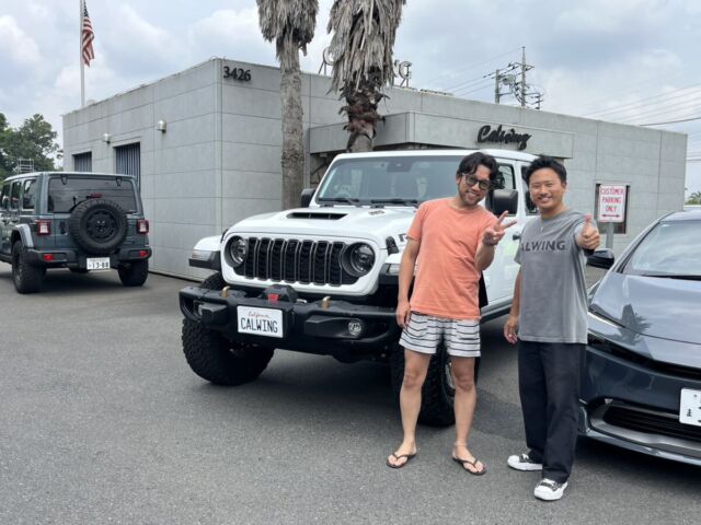 静岡県のH社長に 新車 ジープ ラングラー ルビコン392 をご納車させていただきました！