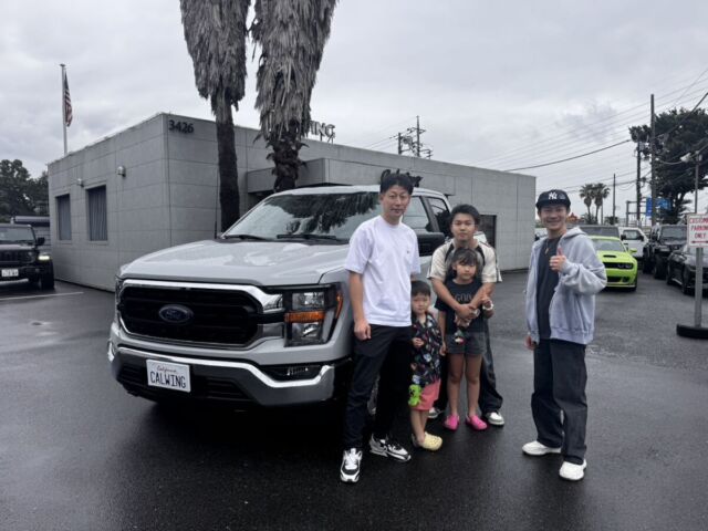 埼玉県のN社長に 新車 フォード F-150 XLT をご納車させていただきました！