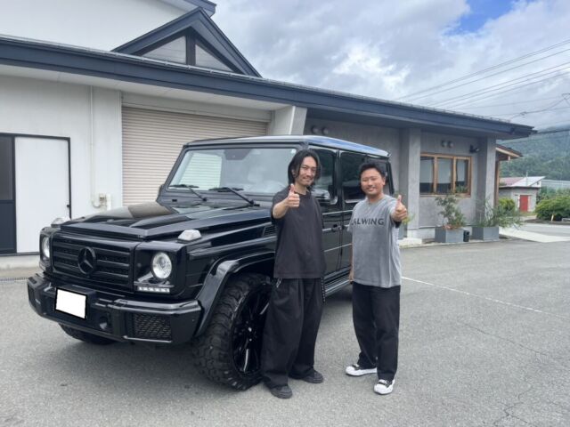 山形県のS社長に メルセデス・ベンツ G550 をご納車させていただきました！