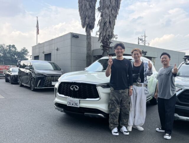 埼玉県のT社長に インフィニティ QX60 センソリー をご納車させていただきました！