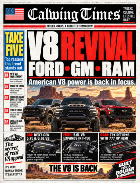 【V8は終わらなかった アメリカで「V8復活」が加速】