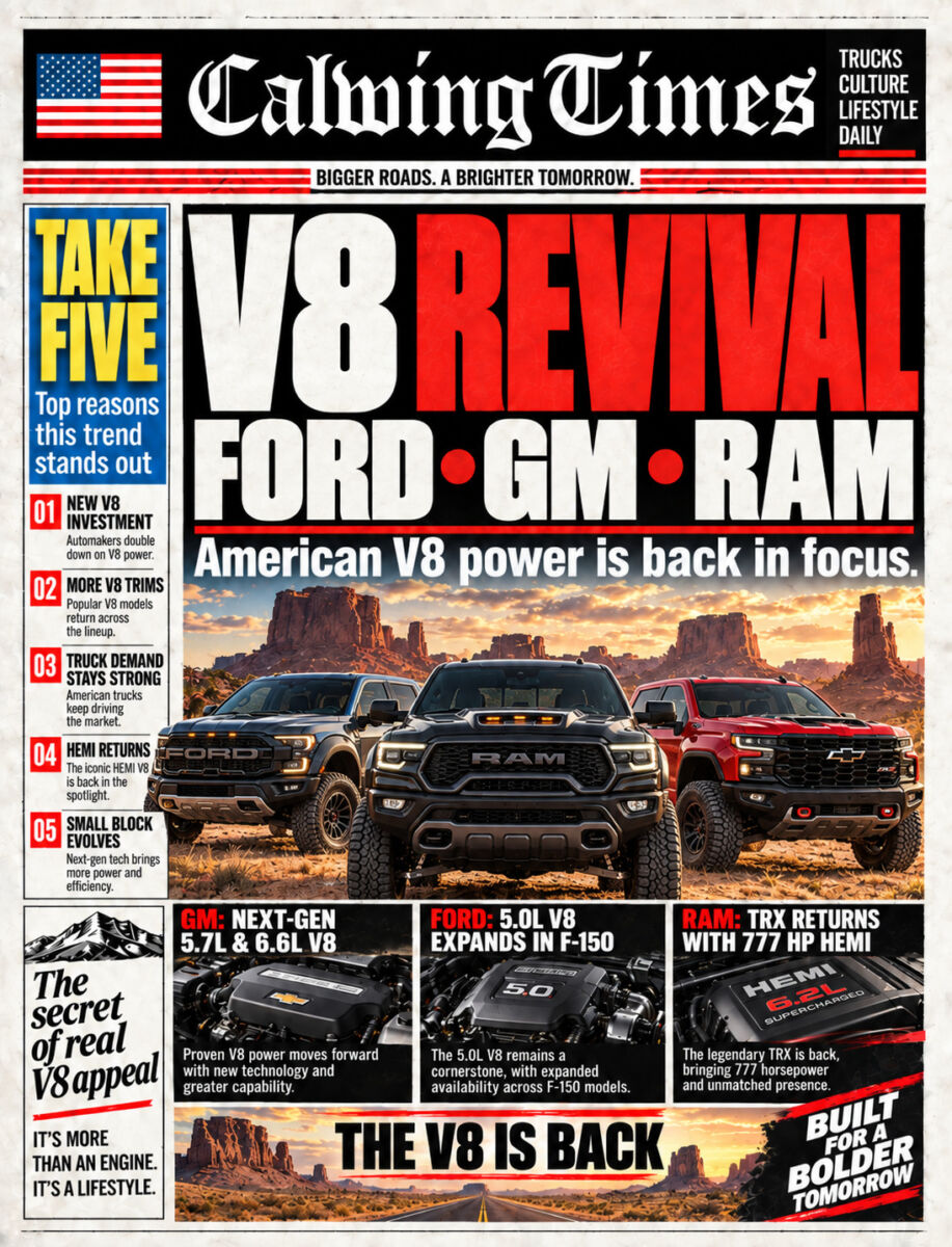 【V8は終わらなかった アメリカで「V8復活」が加速】
