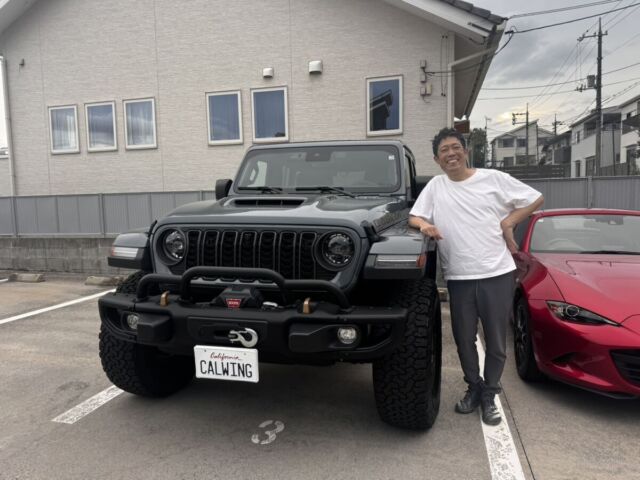 広島県のT社長に ジープ ラングラー ルビコン392 ファイナルエディション をご納車させていただきました！