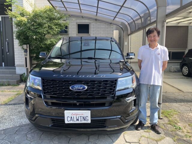 岐阜県のK様に フォード エクスプローラー スポーツ をご納車させていただきました！
