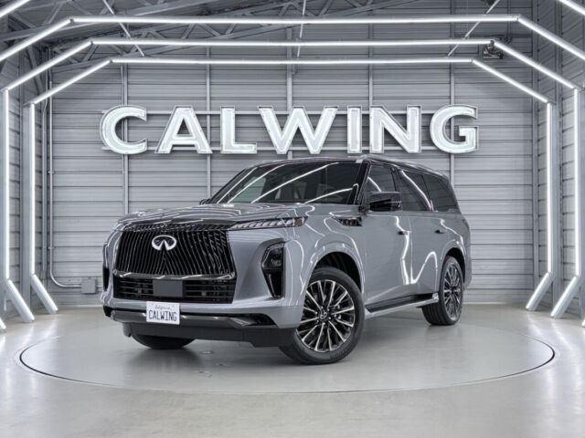 インフィニティ QX80 オートグラフ 3.5L ツインターボエンジン 450馬力 9速AT